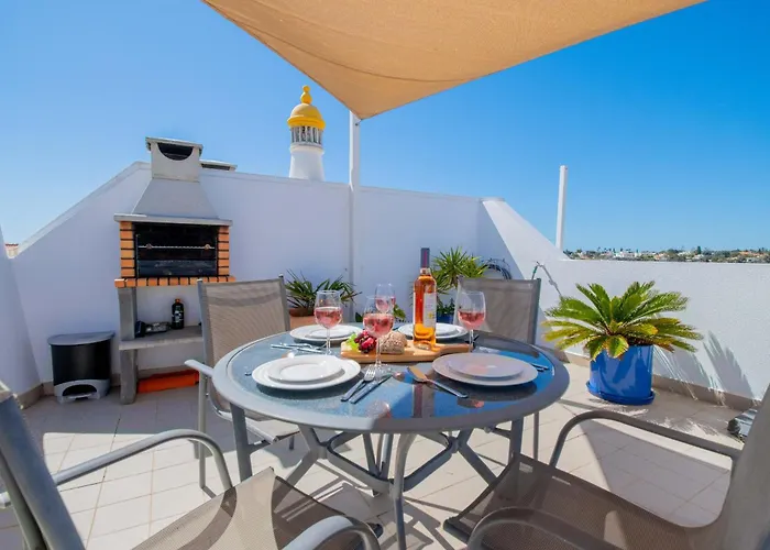 Apartamento Lily - Fabulous 1-bed With Roof Terrace Carvoeiro (Lagoa)