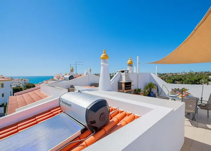 Apartamento Lily - Fabulous 1-bed With Roof Terrace Carvoeiro (Lagoa)